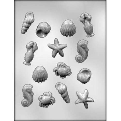 Assorted Sea Creatures Chocolate Mould - Click Image to Close